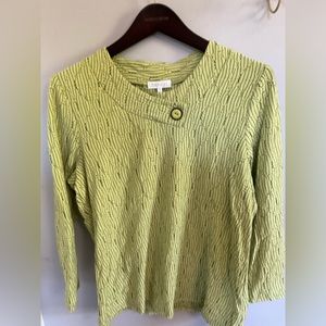 Cross-over cotton tunic.  Habitat. Worn once, smoke free home